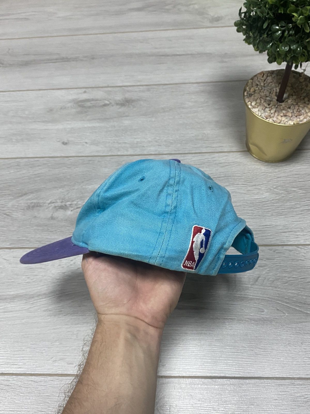 NBA Charlotte Hornets Starter vintage NBA hat cap SnapBack Size ONE SIZE - 2 Thumbnail