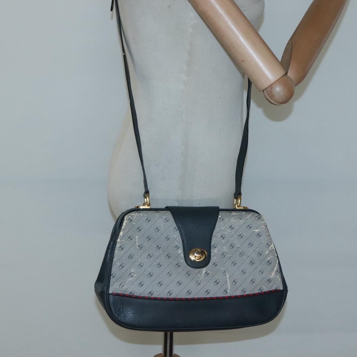 Gucci GUCCI Shoulder Bag Pvc Leather Navy Gold 116 02 107 Size ONE SIZE - 21 Thumbnail