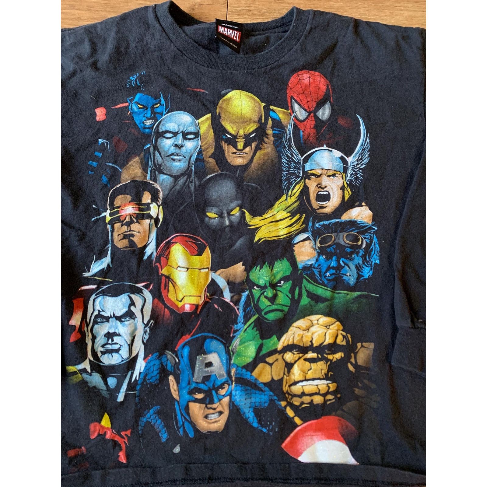 Marvel Comics Vintage marvel avengers shirt size youth small 1990s 80s Size US XS / EU 42 / 0 - 2 Thumbnail
