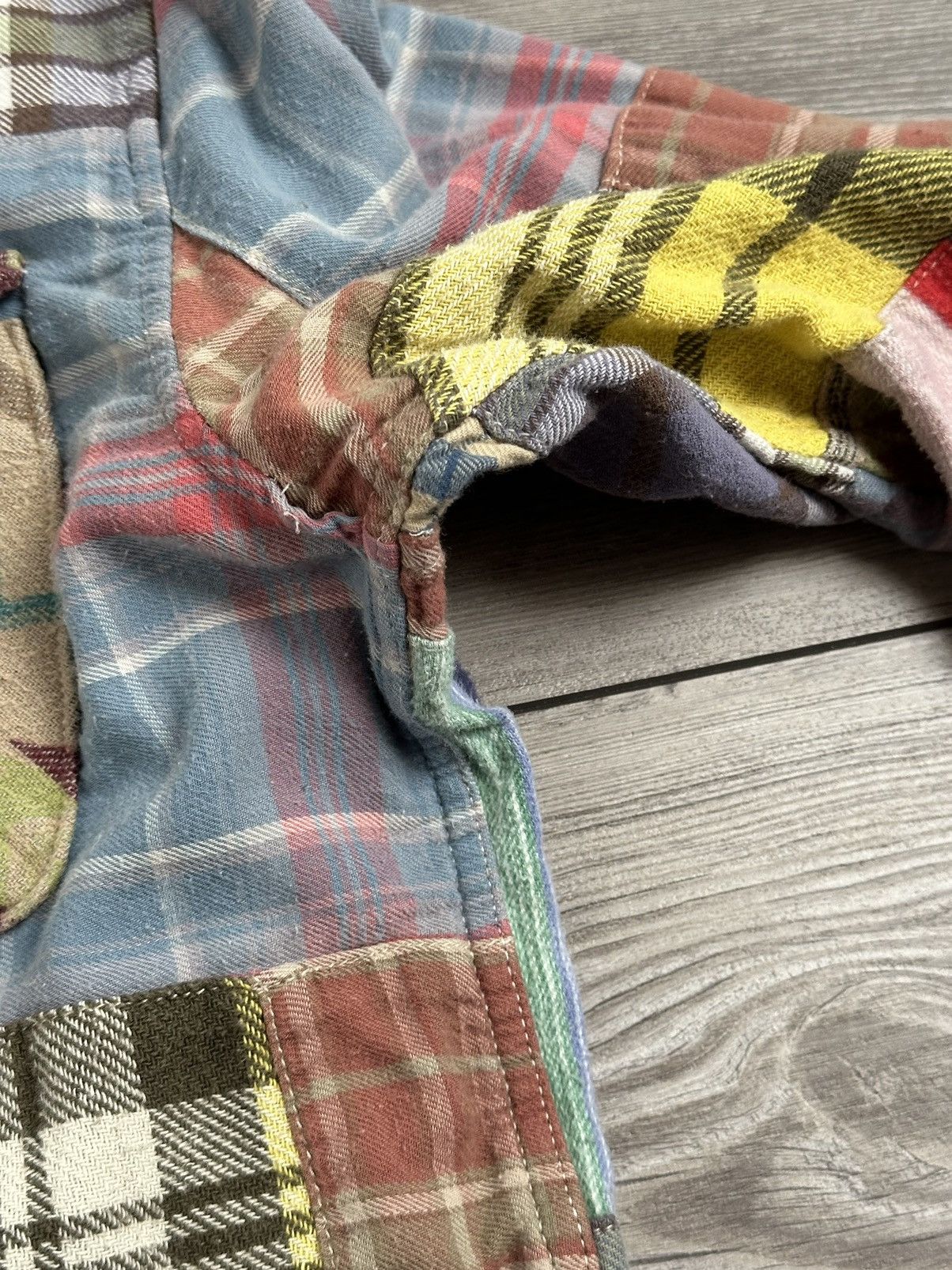 Polo Ralph Lauren Denim & Supply Ralph Lauren Patchwork Flannel Size US S / EU 44-46 / 1 - 4 Thumbnail