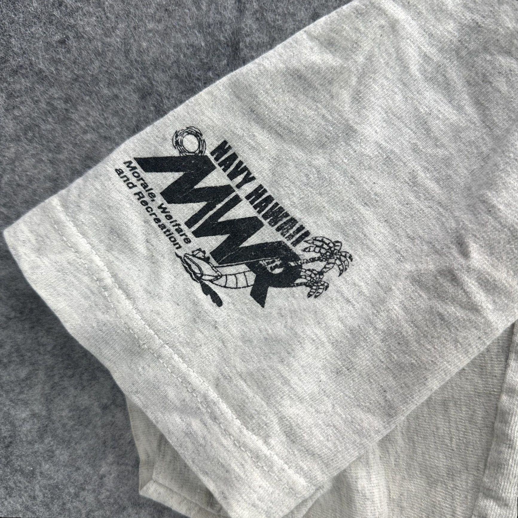 Vintage VINTAGE Alstyle RIMPAC Sports T-Shirt Mens XL Gray 2000s Pearl Harbor Hawaii Navy MWR Size US XL / EU 56 / 4 - 6 Thumbnail