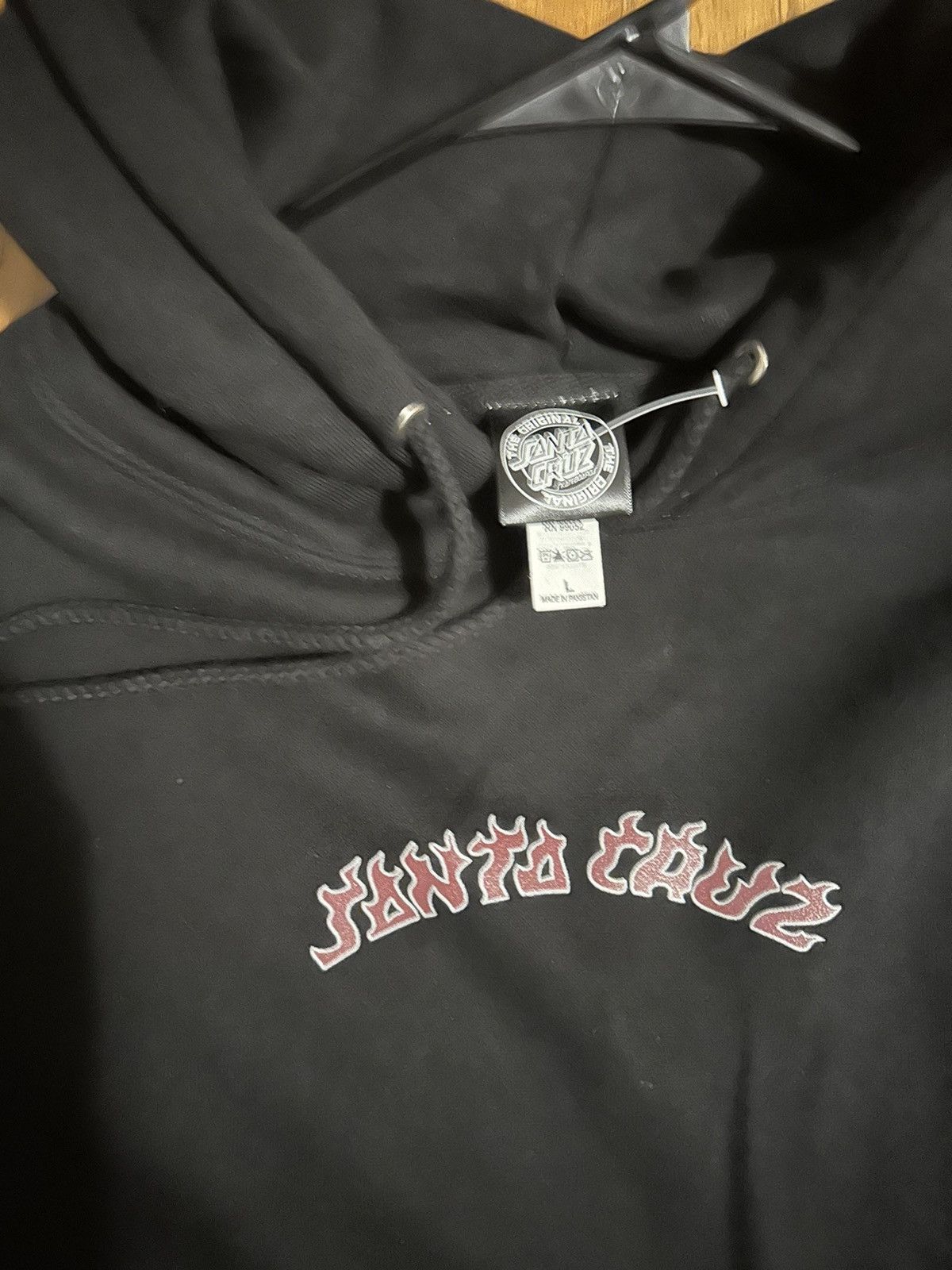 Santa Cruz Black Hoodie
