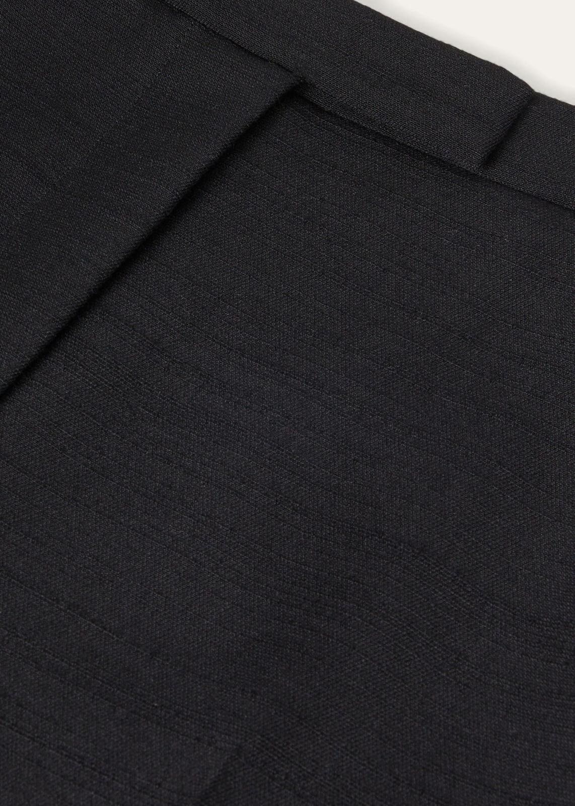 Loro Piana o1srvl11e0425 FAN9783 Emmit Trouser in Black Size 26" / US 2 / IT 38 - 3 Thumbnail