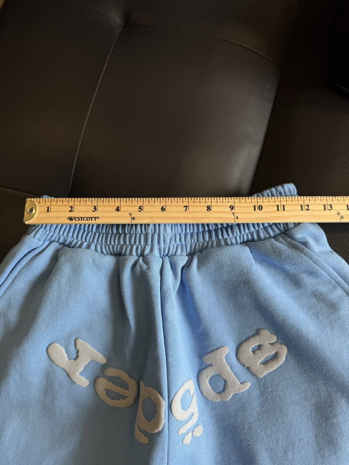 Sp5der Sp5der Sweatshorts Blue Size Small (NEW) Size US 29 - 8 Thumbnail