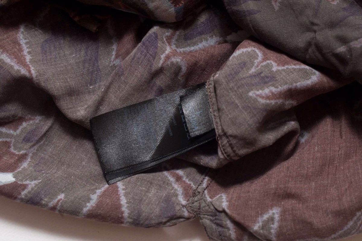 Allsaints ALL SAINTS Brown Camo Short Sleeve Zapata Viscose Shirt Size US L / EU 52-54 / 3 - 3 Thumbnail