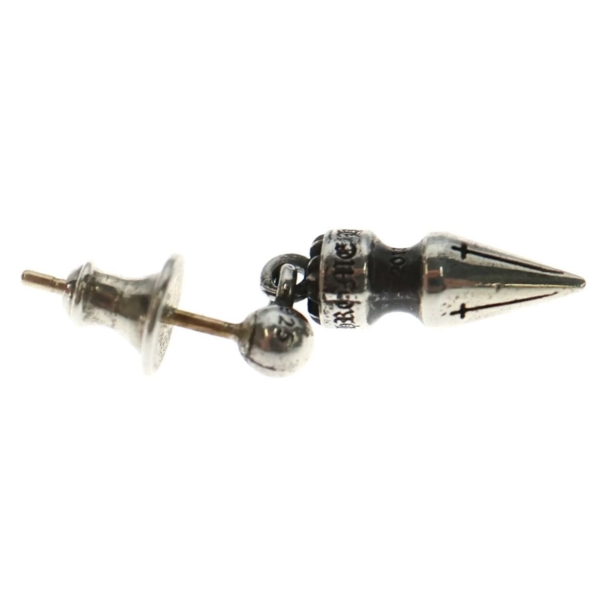 Chrome Hearts Chrome Hearts Spike Tiny Drop earring Size ONE SIZE - 4 Thumbnail