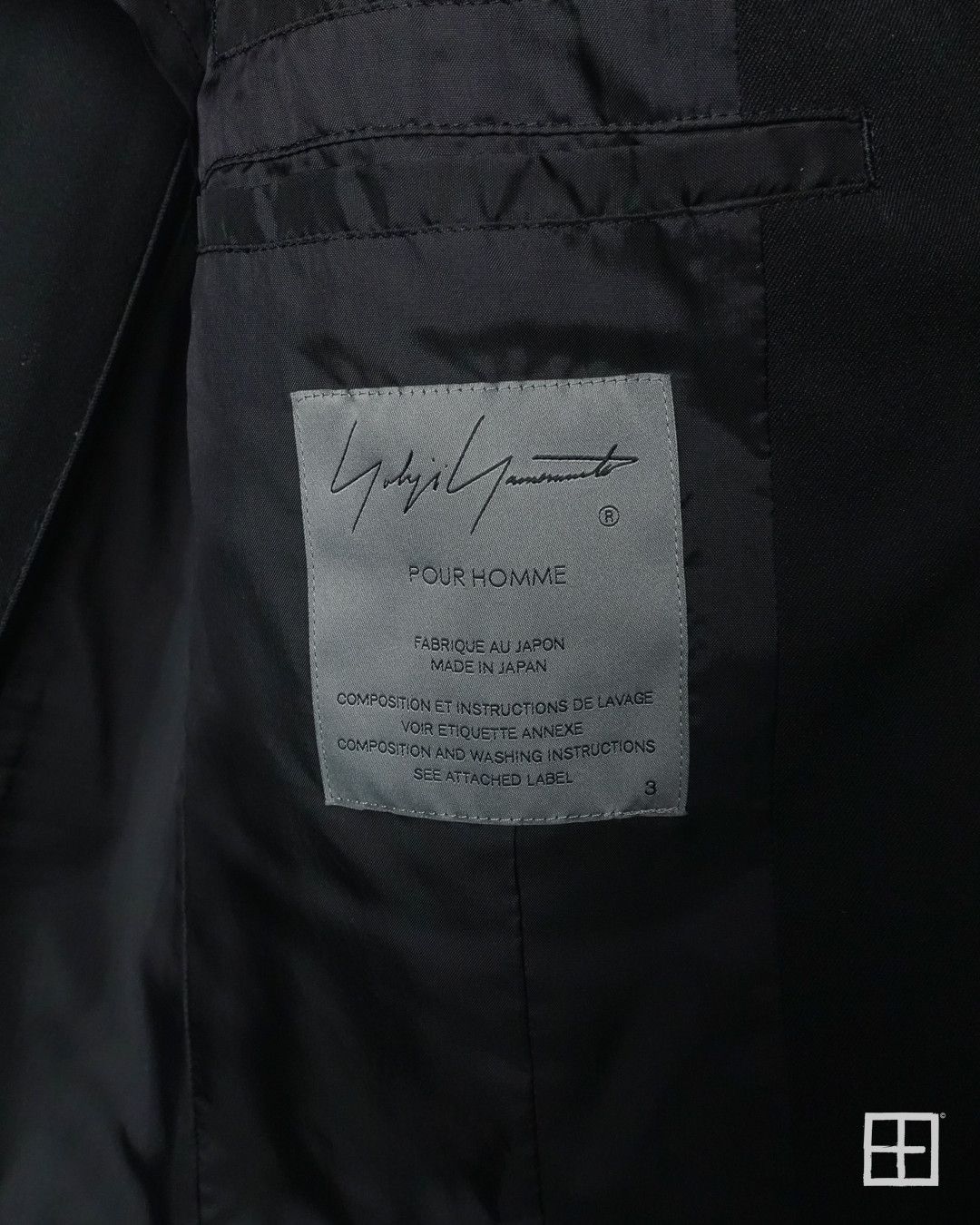 Yohji Yamamoto Yohji Yamamoto Pour Homme SS23 Runway I-SWITCH Blazer Size US L / EU 52-54 / 3 - 6 Thumbnail