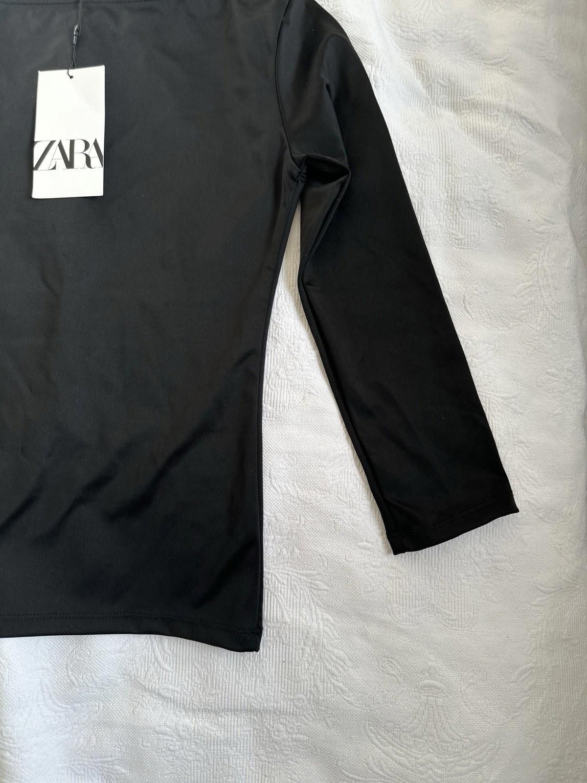 Zara ZARA polyamide top long sleeve body Size M / US 6-8 / IT 42-44 - 1 Thumbnail