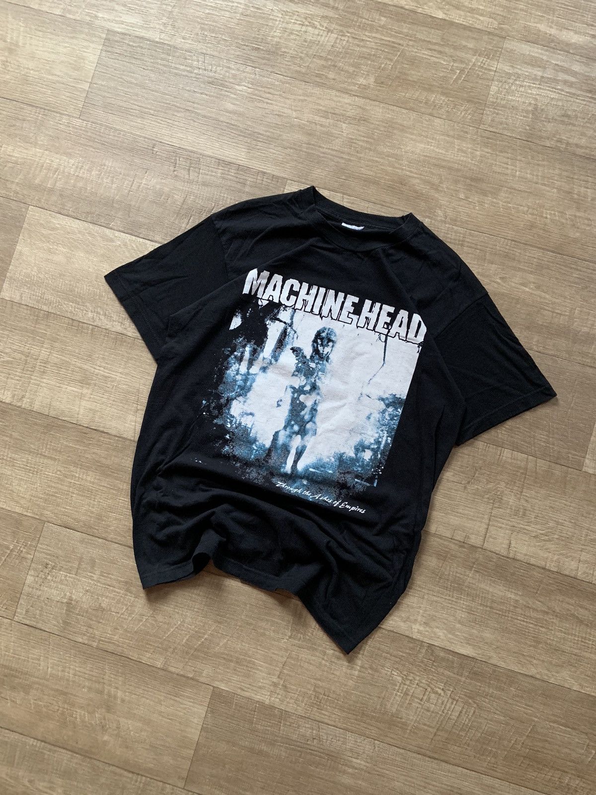 Band Tees × Vintage vintage machine head 2003 through the ashes of empires tee Size US XL / EU 56 / 4 - 2 Thumbnail