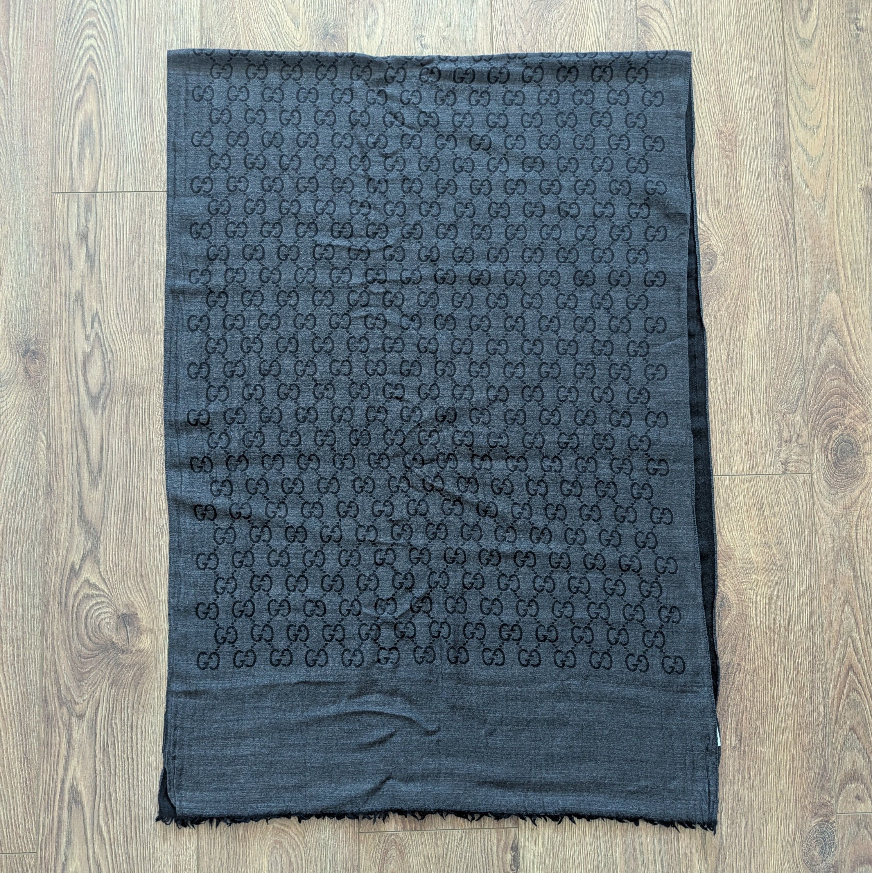 Gucci Gucci GG Monogram Scarf 200*70 Made In Italy 165903 3G646 Size ONE SIZE - 18 Thumbnail