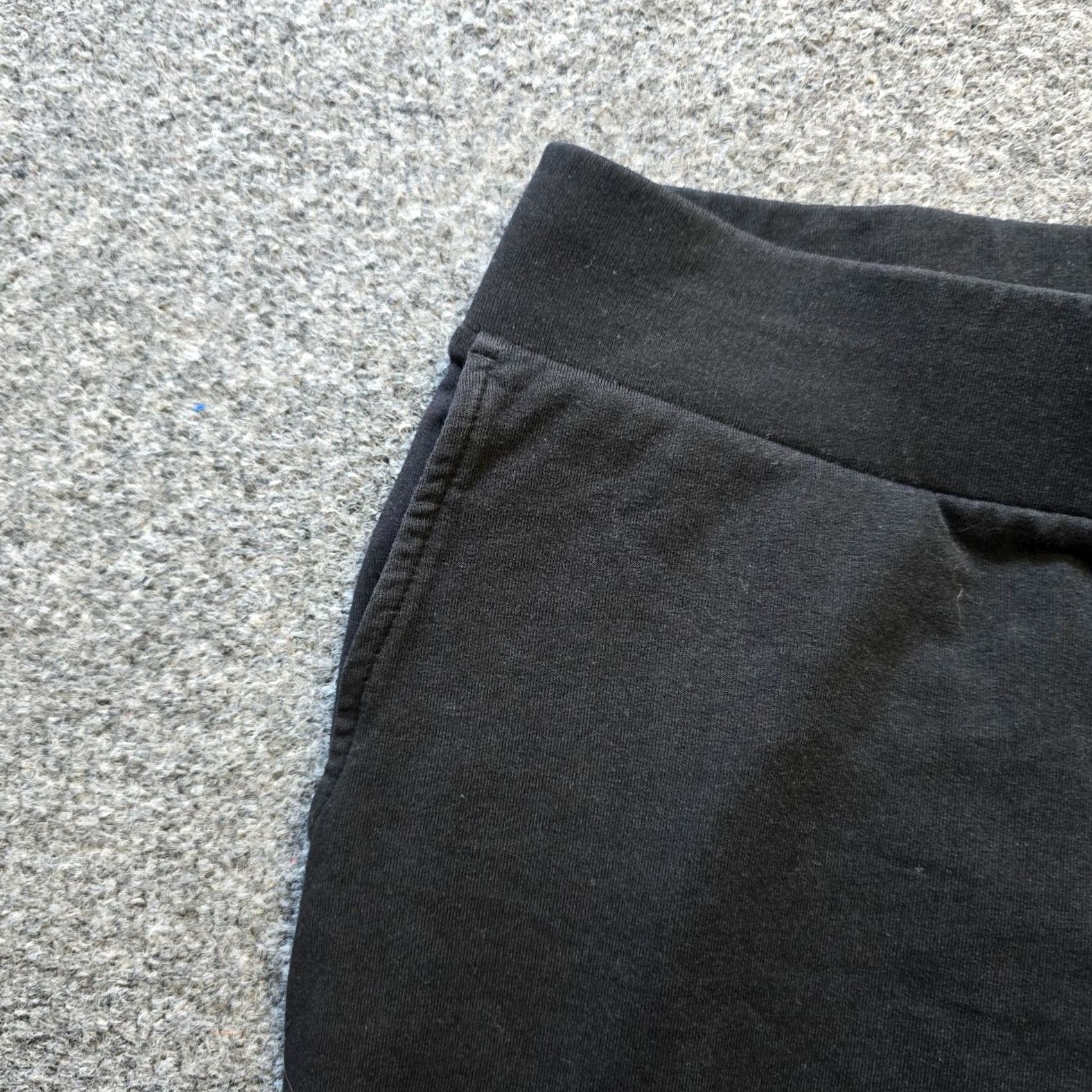 J. Jill J Jill Pants Women XS Black Affinity French Terry Slim Leg Casual Lounge Size 26" / US 2 / IT 38 - 3 Thumbnail