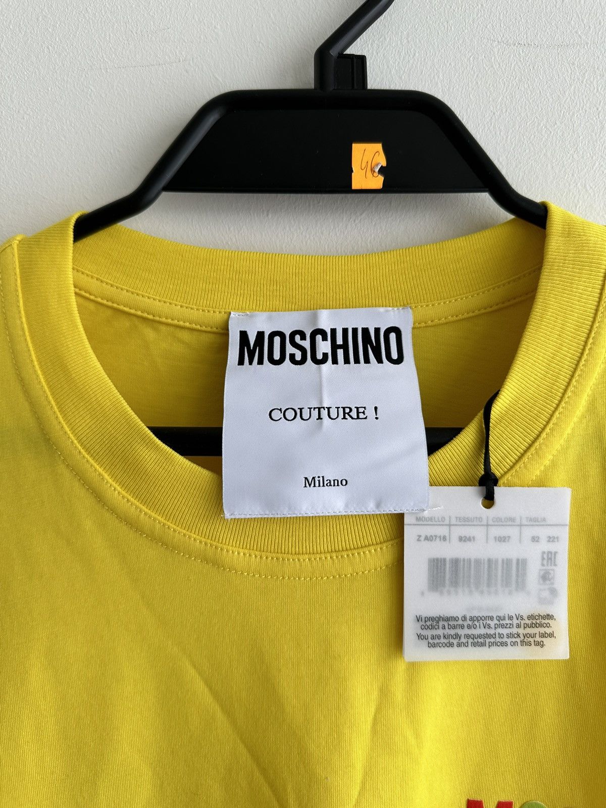 Moschino Moschino Couture T-Shirt Size S (USA) Multi Logo Gray Size US L / EU 52-54 / 3 - 5 Thumbnail