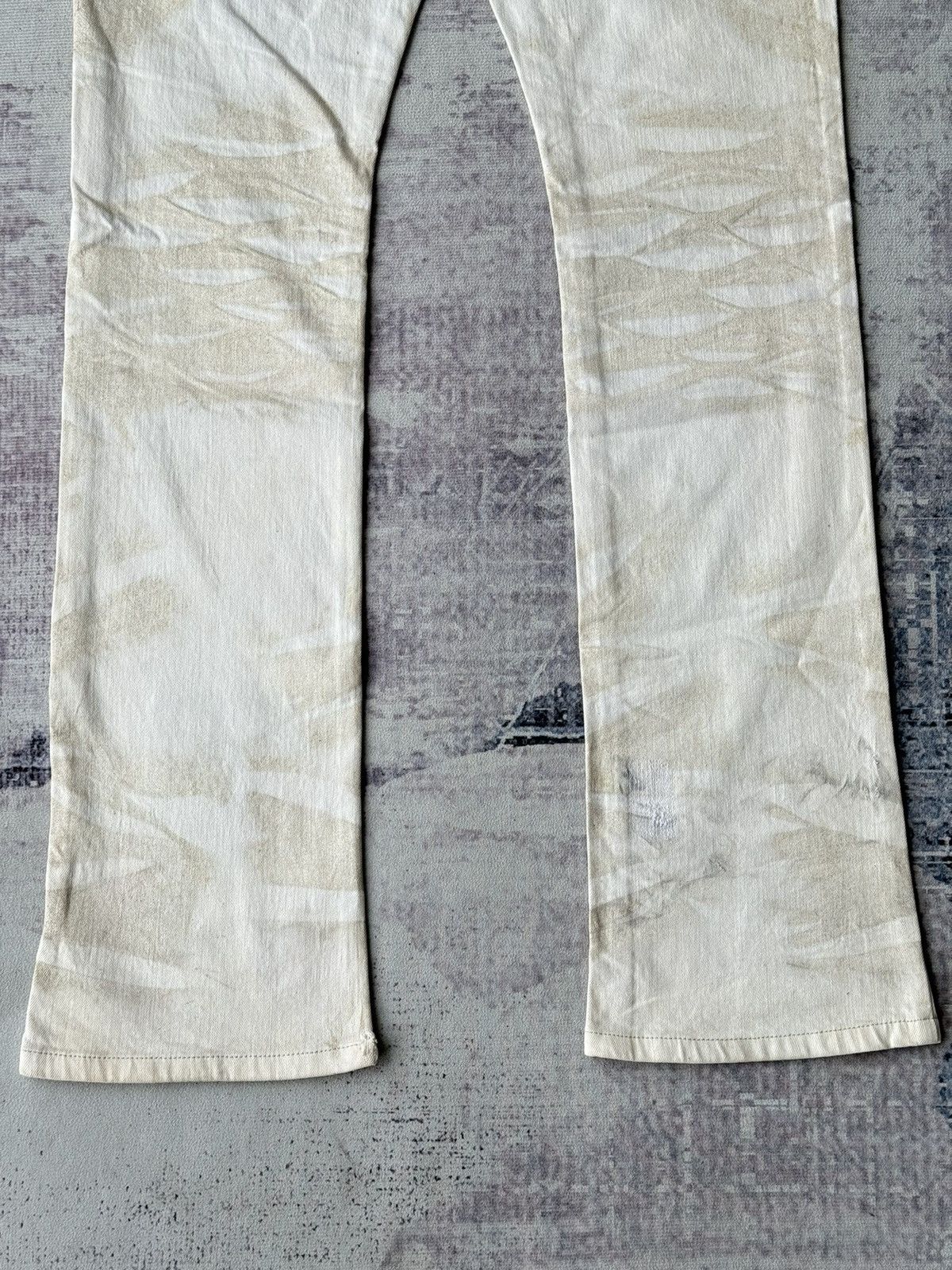 Tornado Mart Tornado Mart Flared Washed Denim / GOA Style Size US 35 - 11 Thumbnail