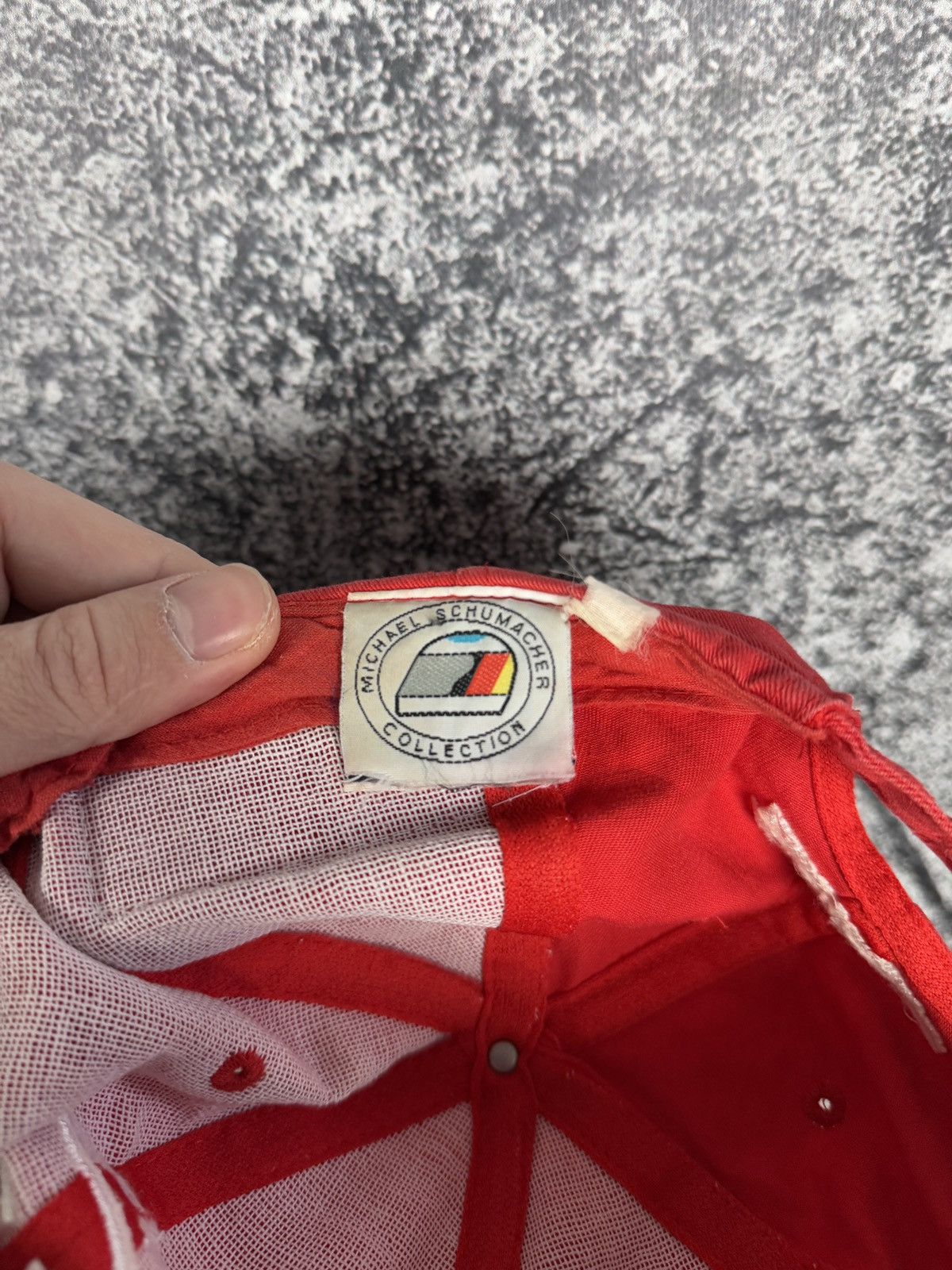 Ferrari Vintage Dekra Ferrari Racing Cap Michael Schumacher F1 Size ONE SIZE - 10 Thumbnail