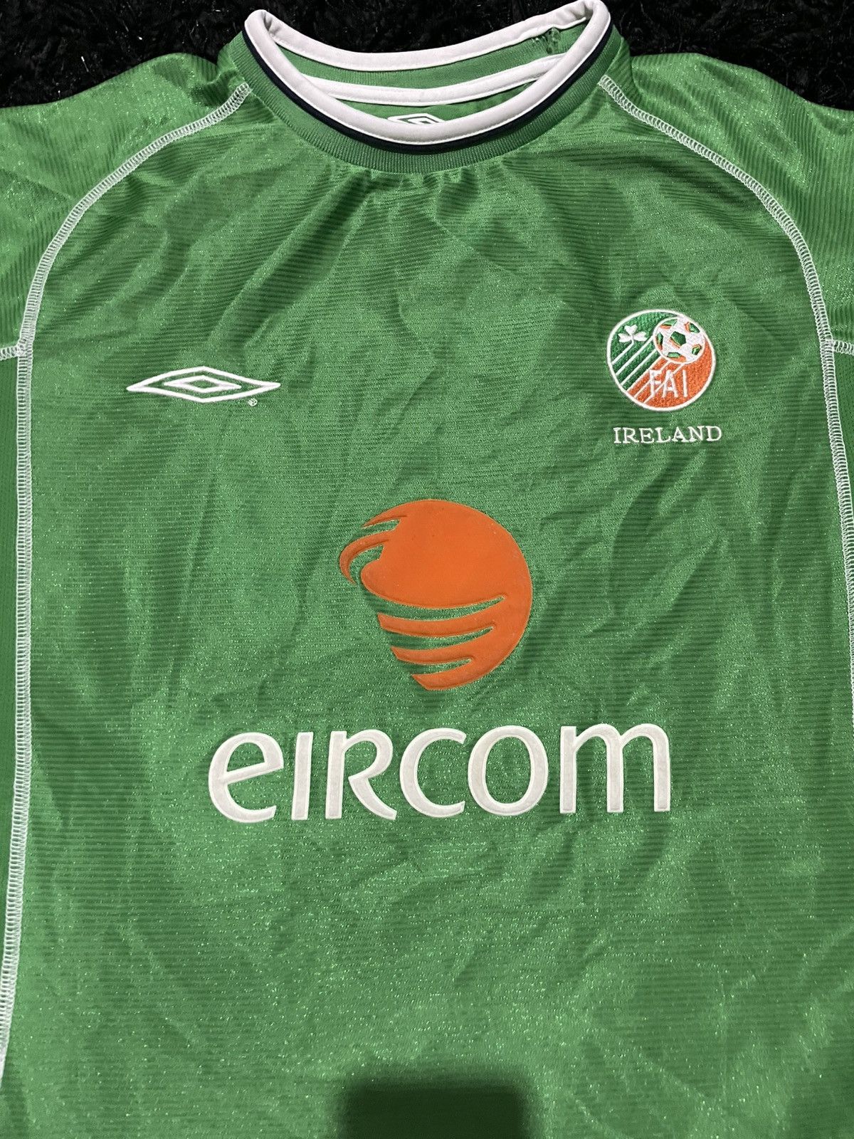 Umbro Original Umbro Ireland Home 2001-03 Maglia Camisa Jersey M Size US M / EU 48-50 / 2 - 6 Thumbnail