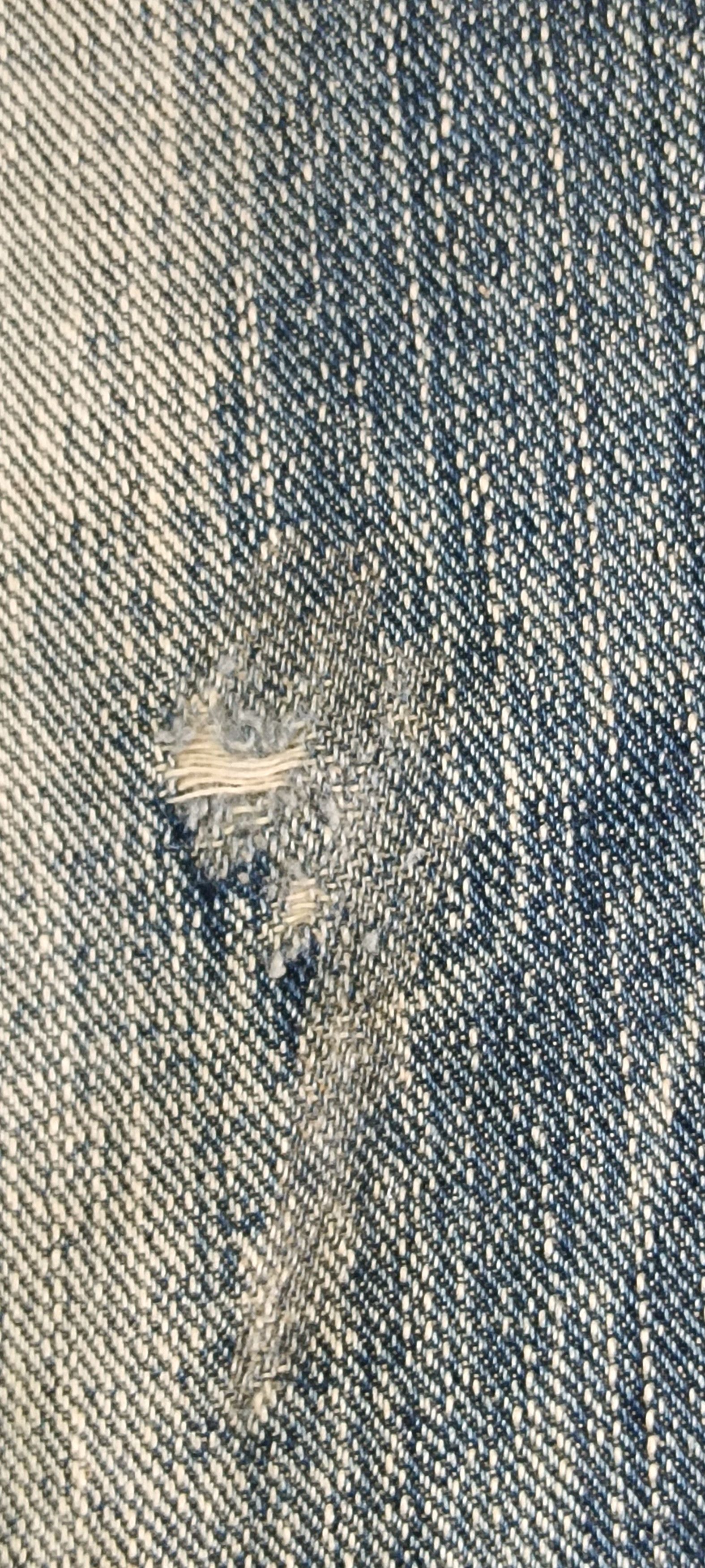 If Six Was Nine 💥Original Jeans💥 Mudmax Distressed Denim Size US 33 - 9 Thumbnail