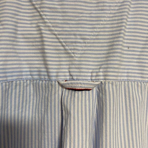 Tommy Hilfiger Tommy Hilfiger Short Sleeve Striped Oxford Shirt - XXL Size US XXL / EU 58 / 5 - 8 Thumbnail