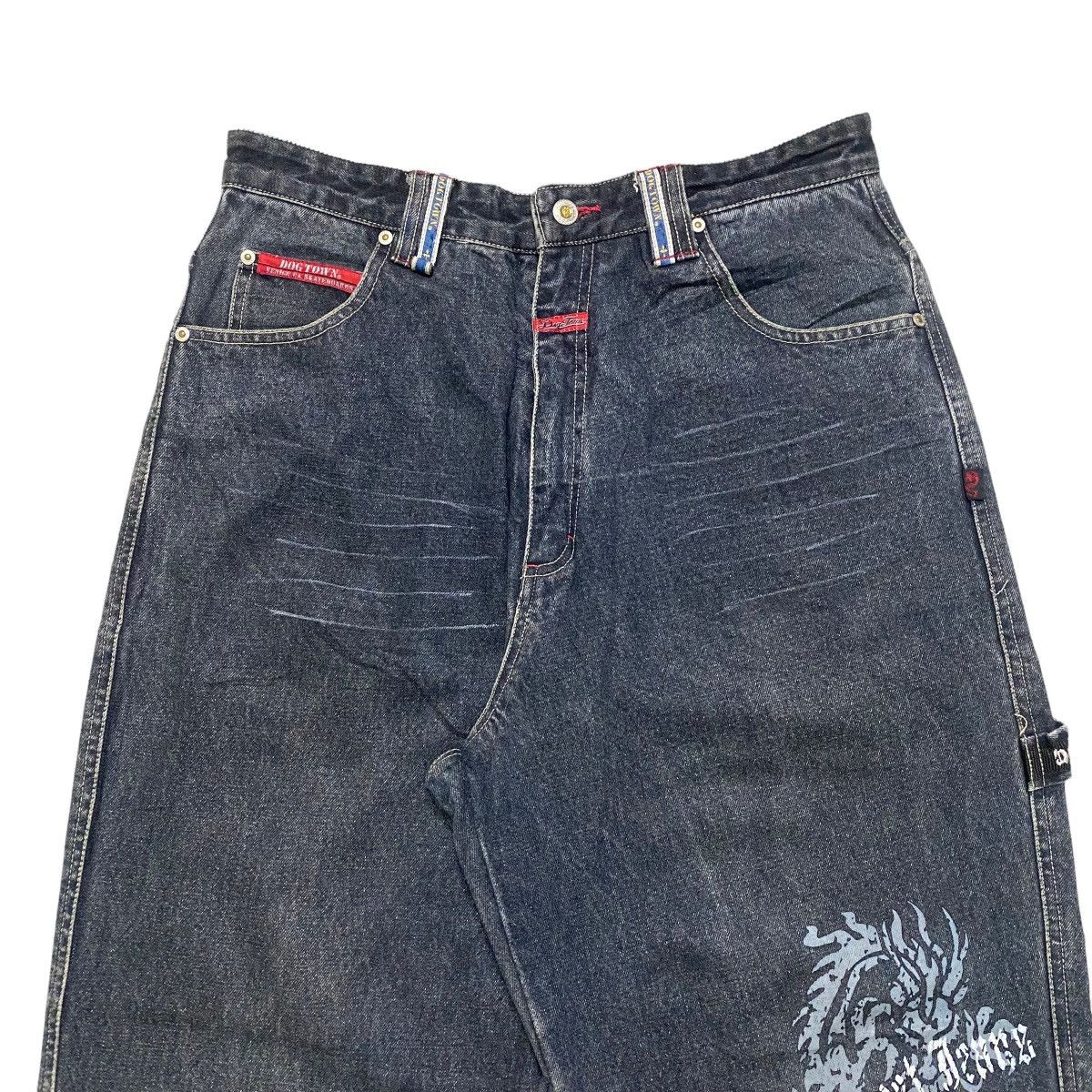 Vintage Vintage Dogtown Denim Baggy Pants Size US 32 / EU 48 - 3 Thumbnail