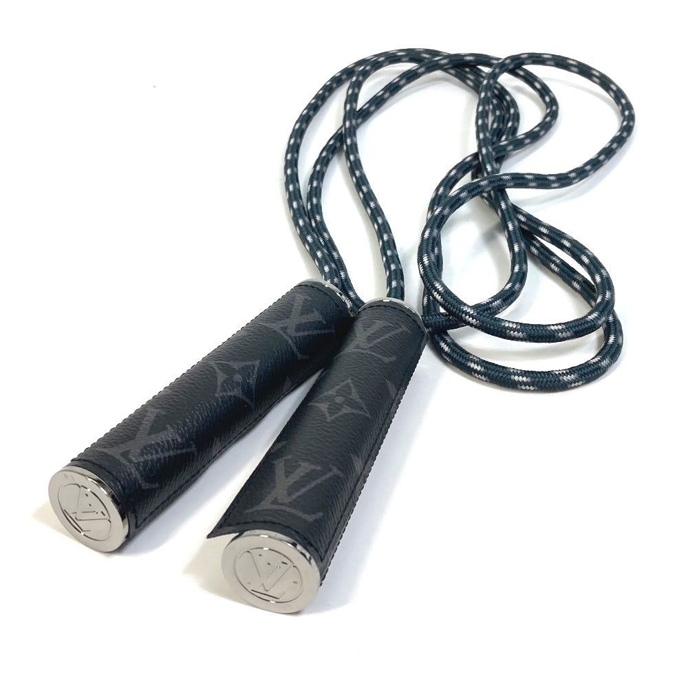 Louis Vuitton Louis Vuitton Gi0210 Monogram Eclipse Coeur D'Asote Christpher Jump Rope/Workout Sundries Canvas Unisex Black Size ONE SIZE - 1 Thumbnail