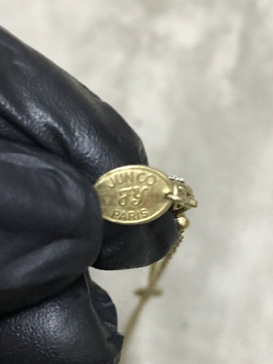 Japanese Brand × Jewelry × Vintage Vintage Junco Paris with Clover Pendant Necklace Size ONE SIZE - 4 Thumbnail