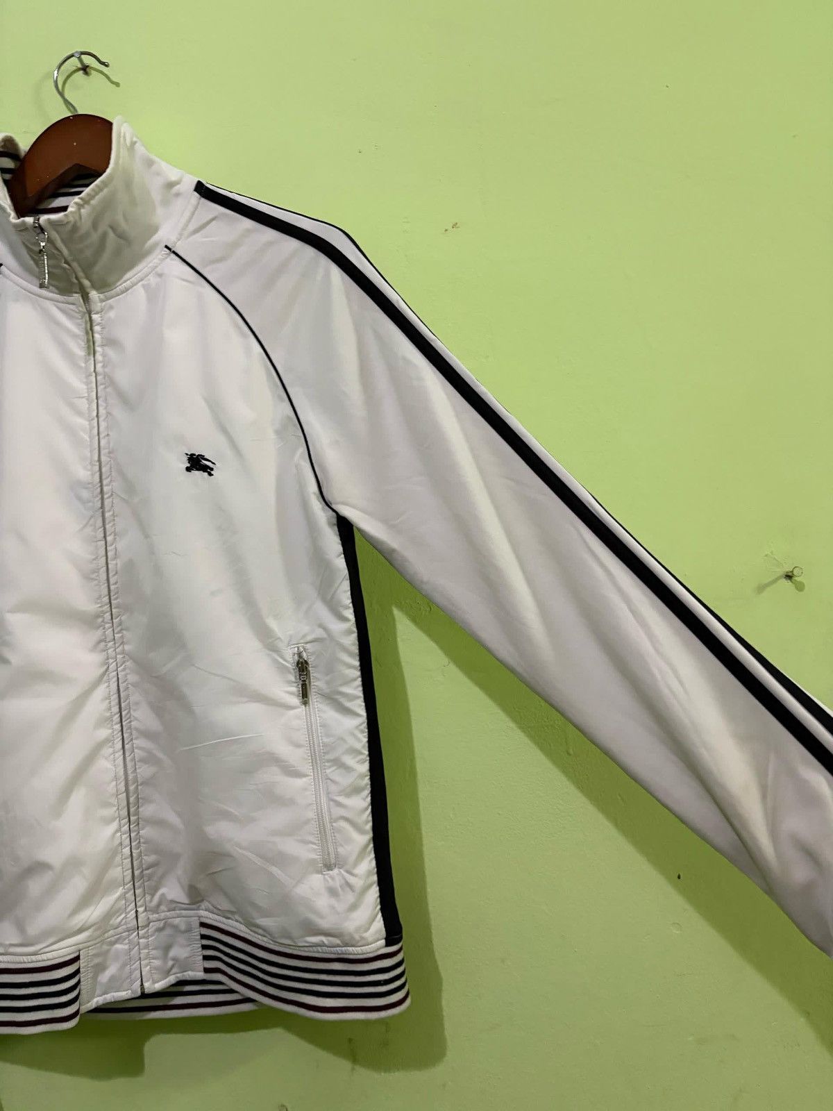 Burberry Burberry Track Top Jacket Design Small Logo Design Size US S / EU 44-46 / 1 - 3 Thumbnail