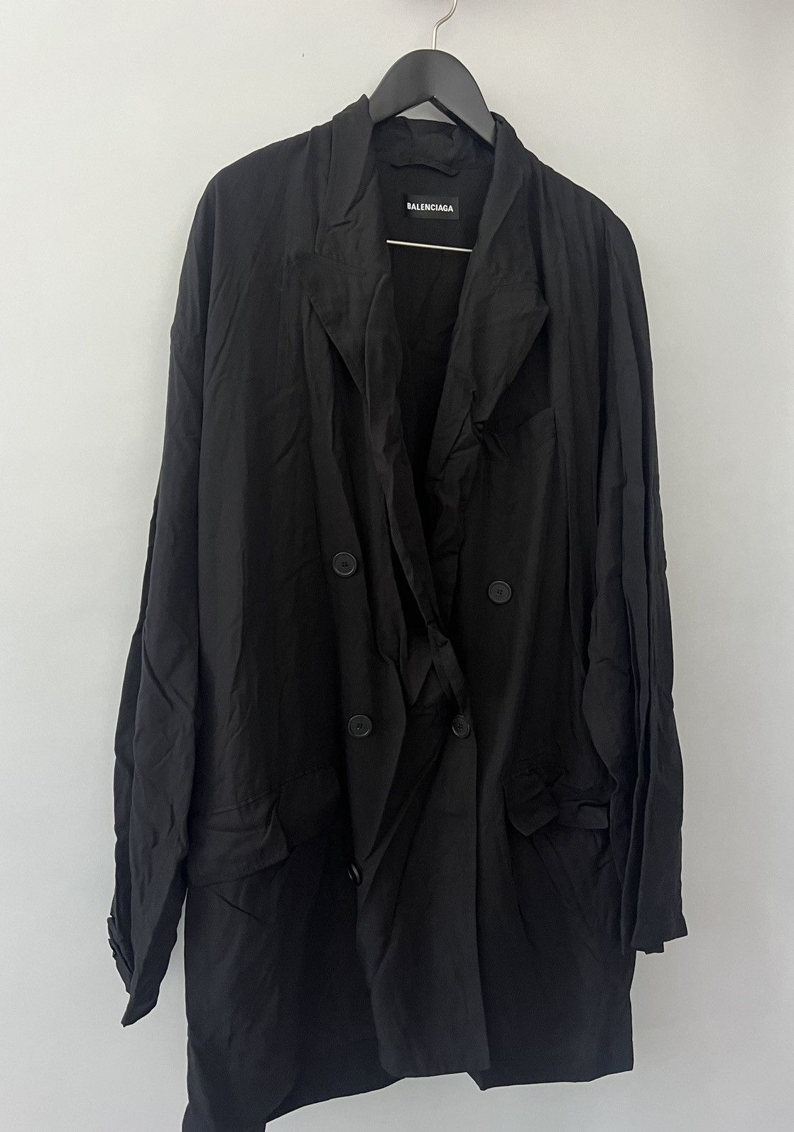 Balenciaga Balenciaga Technical Oversized Blazer Size US S / EU 44-46 / 1 - 2 Thumbnail