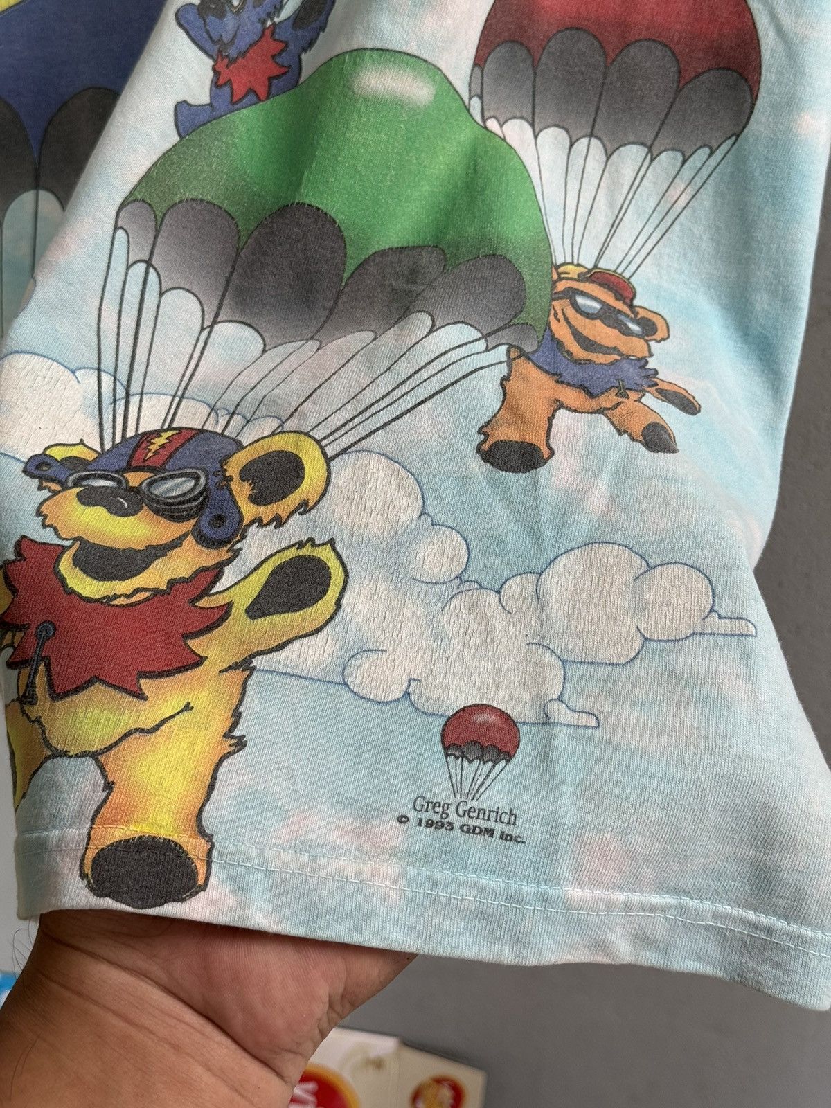 Band Tees Vintage Grateful Dead 1993 Size US L / EU 52-54 / 3 - 5 Thumbnail