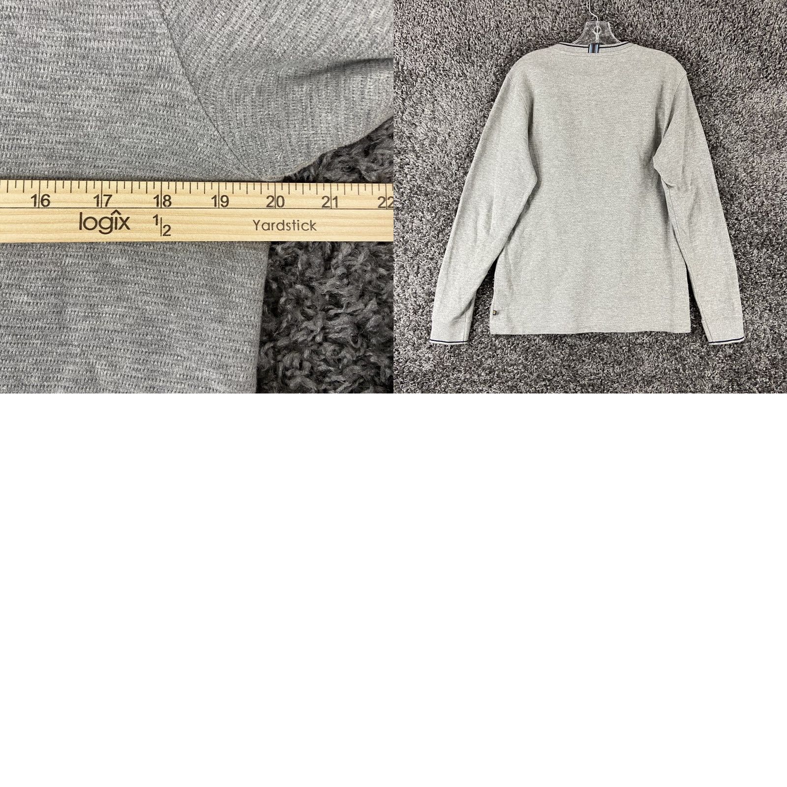 Vintage VINTAGE Nickel & Iron T-Shirt Long Sleeve Shirt Men’s Small Gray Nickel & Iron Gray Long Sleeve Shirt Men’s S Size US S / EU 44-46 / 1 - 8 Thumbnail