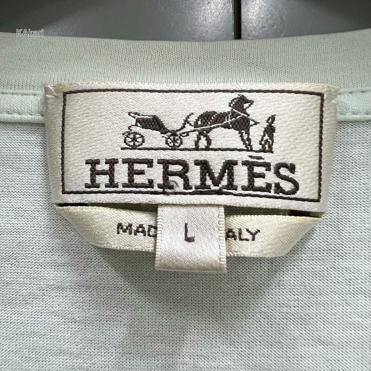 Hermes Hermes Green 3D Print Short Sleeve Size US L / EU 52-54 / 3 - 3 Thumbnail