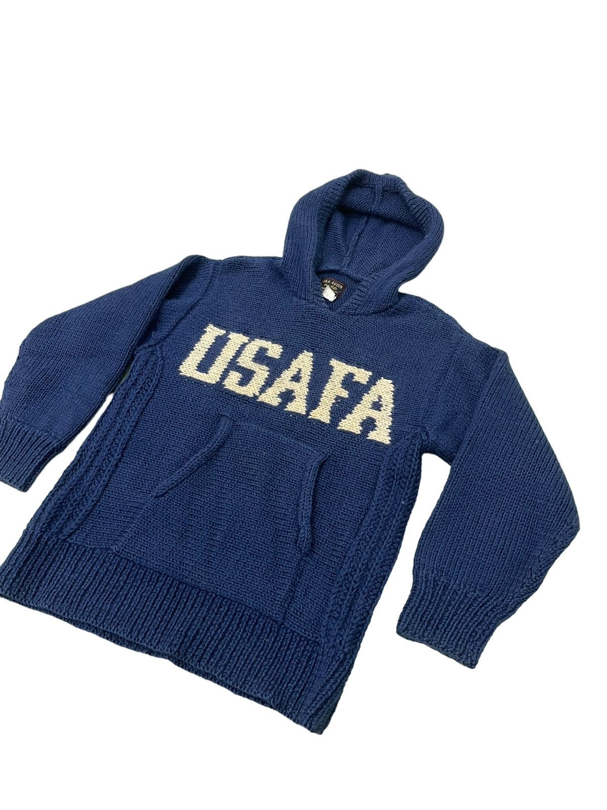 Japanese Brand Vtg USAFA Hoodie Knitwear Par Avion USAF Academy 5🟩8 Size US S / EU 44-46 / 1 - 4 Thumbnail