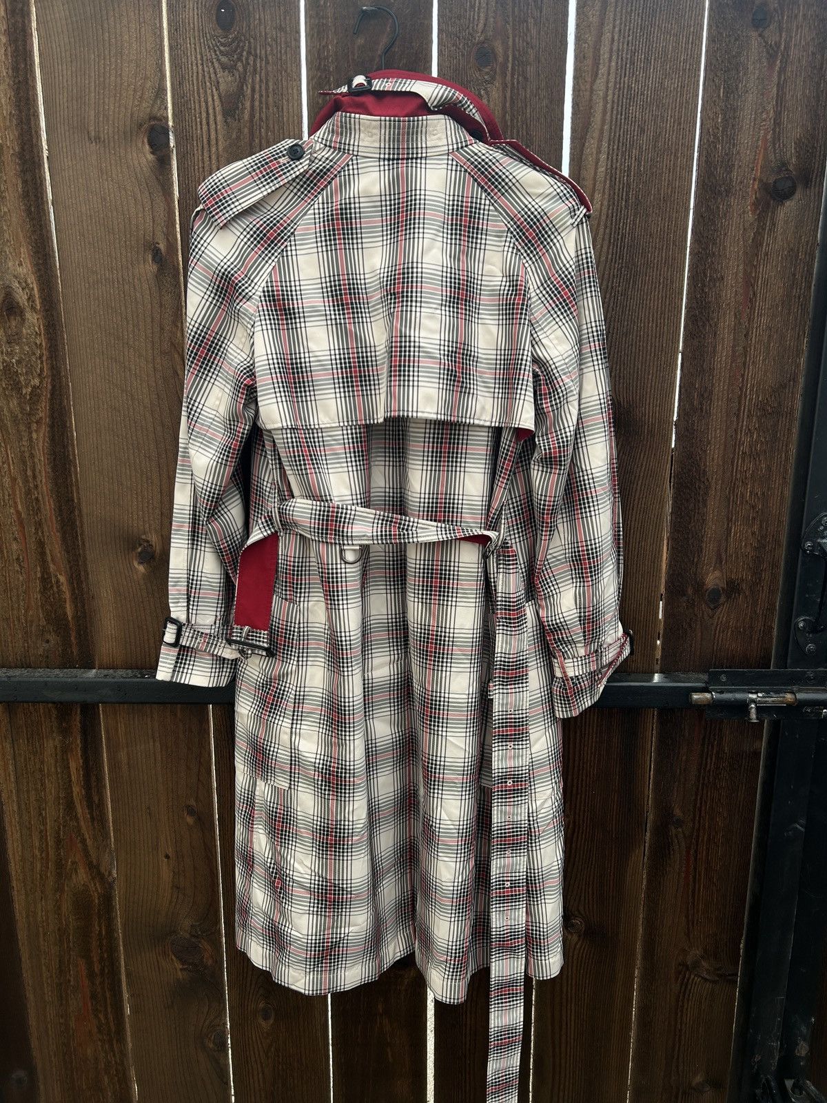 Burberry Burberry Check Runway Rain Trench Coat Size M / US 6-8 / IT 42-44 - 3 Thumbnail