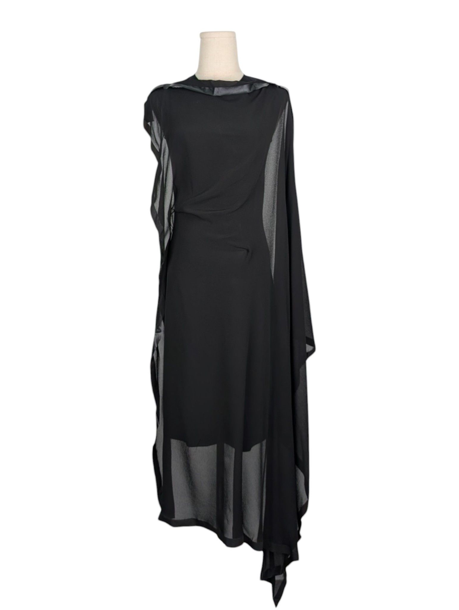 Maison Margiela Maison Martin Margiela Black Sleeveless Dress Size XS / US 0-2 / IT 36-38 - 1 Thumbnail