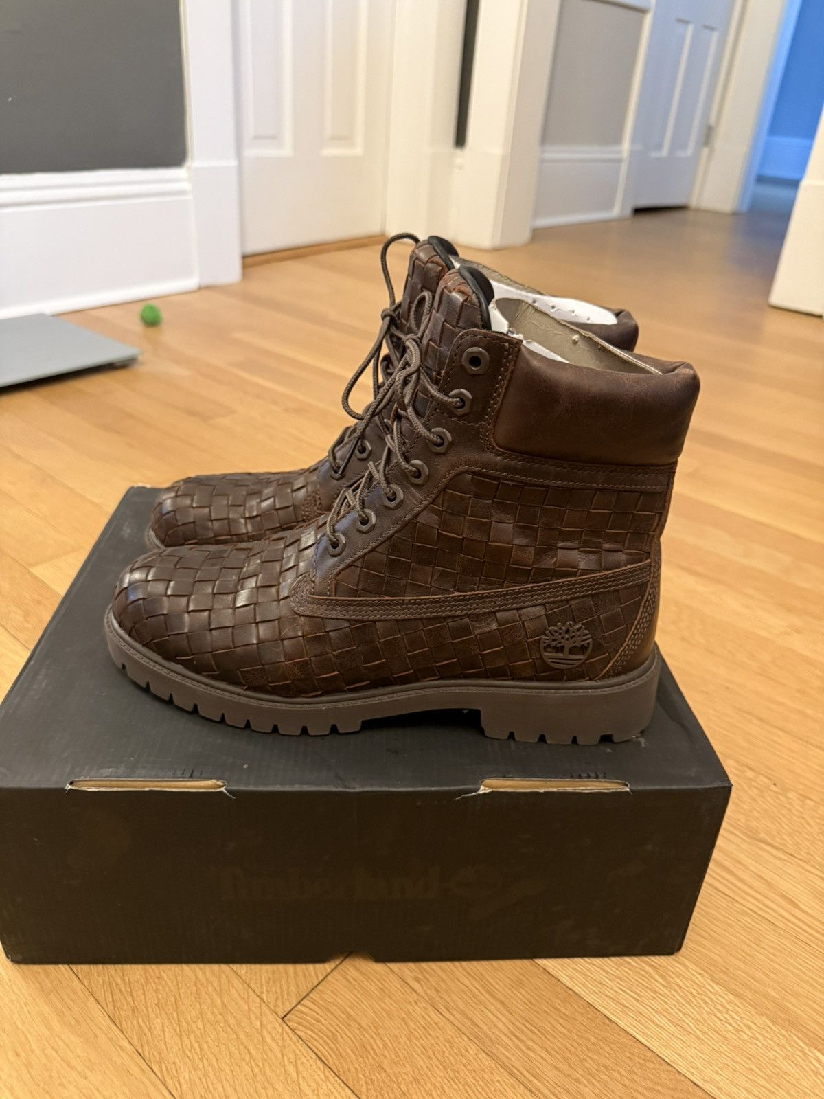 Timberland Woven Leather Timberland Size US 8.5 / EU 41-42 - 2 Thumbnail