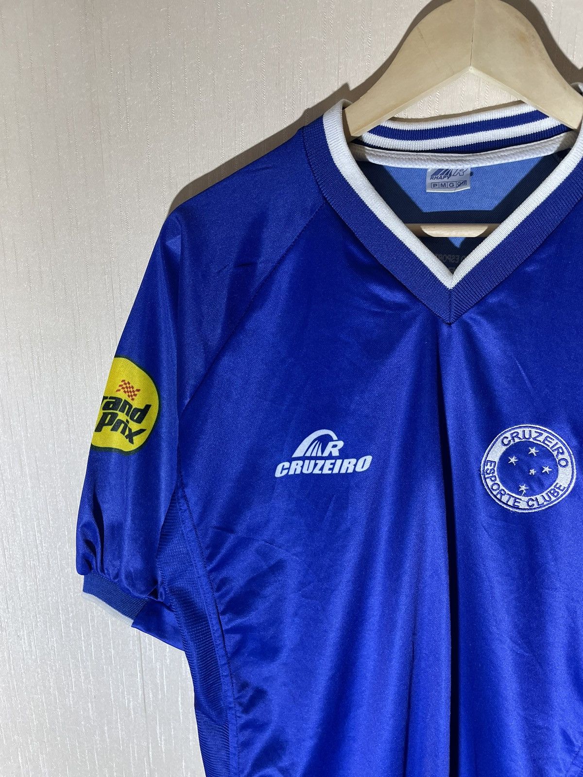 Vintage Cruzeiro Esporte Clube vintage soccer jersey 90s Size US L / EU 52-54 / 3 - 5 Thumbnail