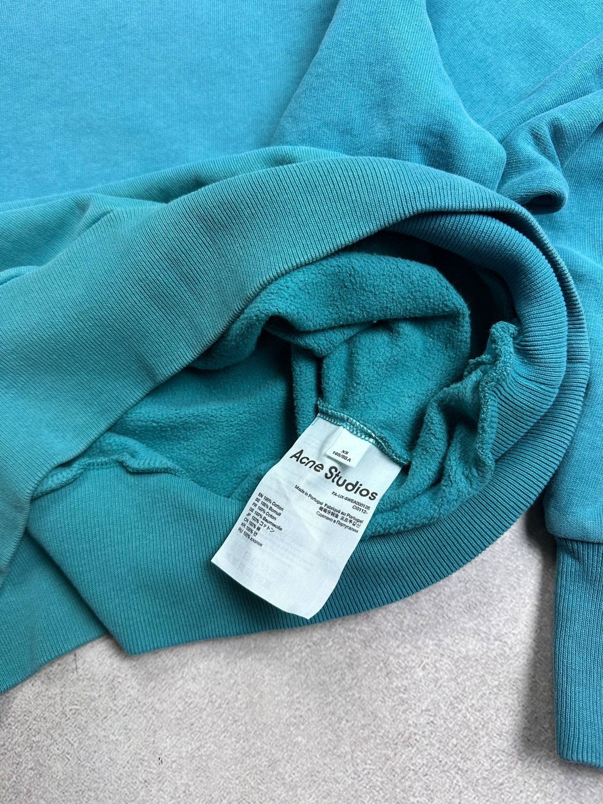 Acne Studios Acne Studios Patch Face Sweatshirt XS Size US XS / EU 42 / 0 - 10 Thumbnail