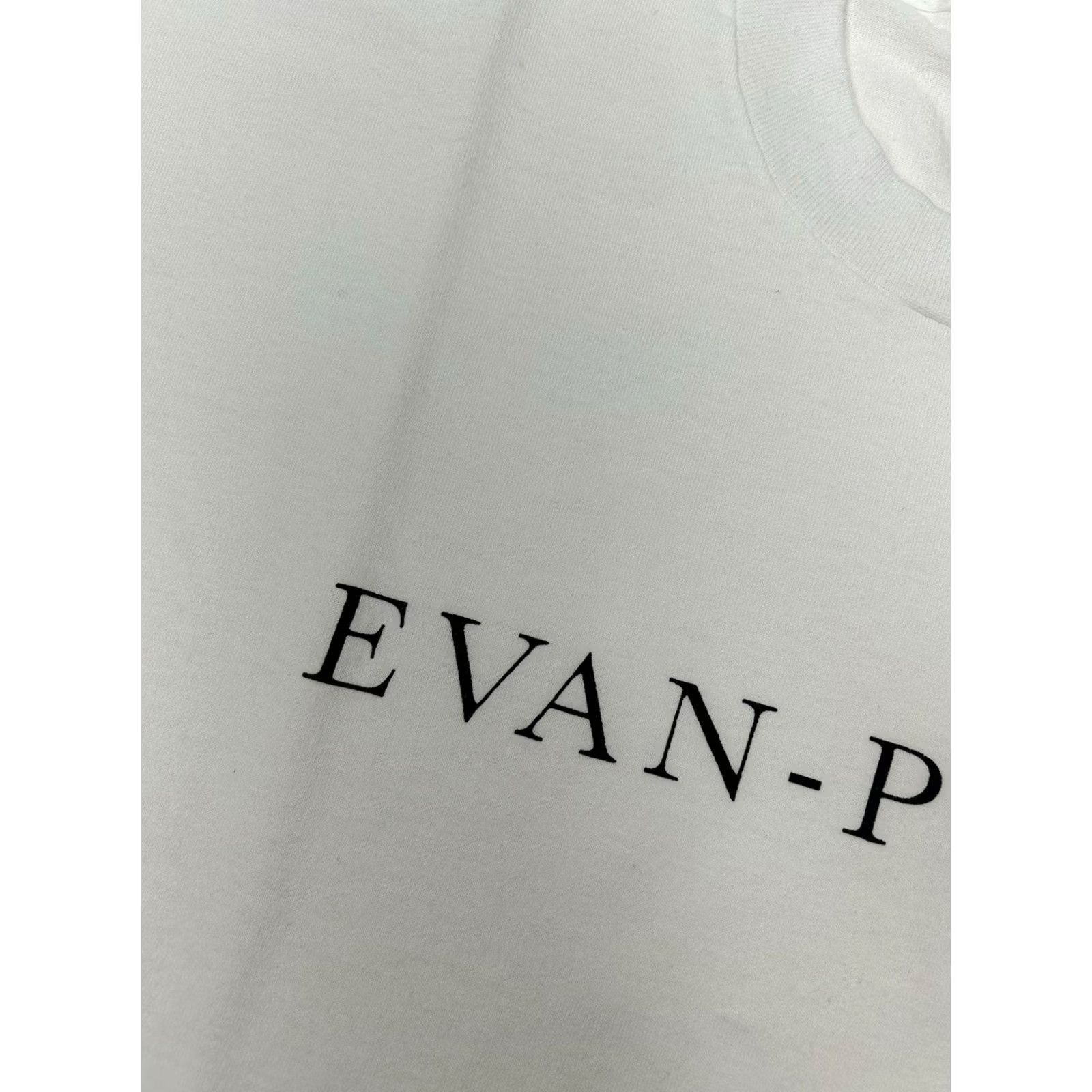 Evan Picone VINTAGE Evan Picone Shirt Adult XL White USA Spellout Brand Promo Tee Rare Screen Stars Tag 90s Size US XL / EU 56 / 4 - 4 Thumbnail