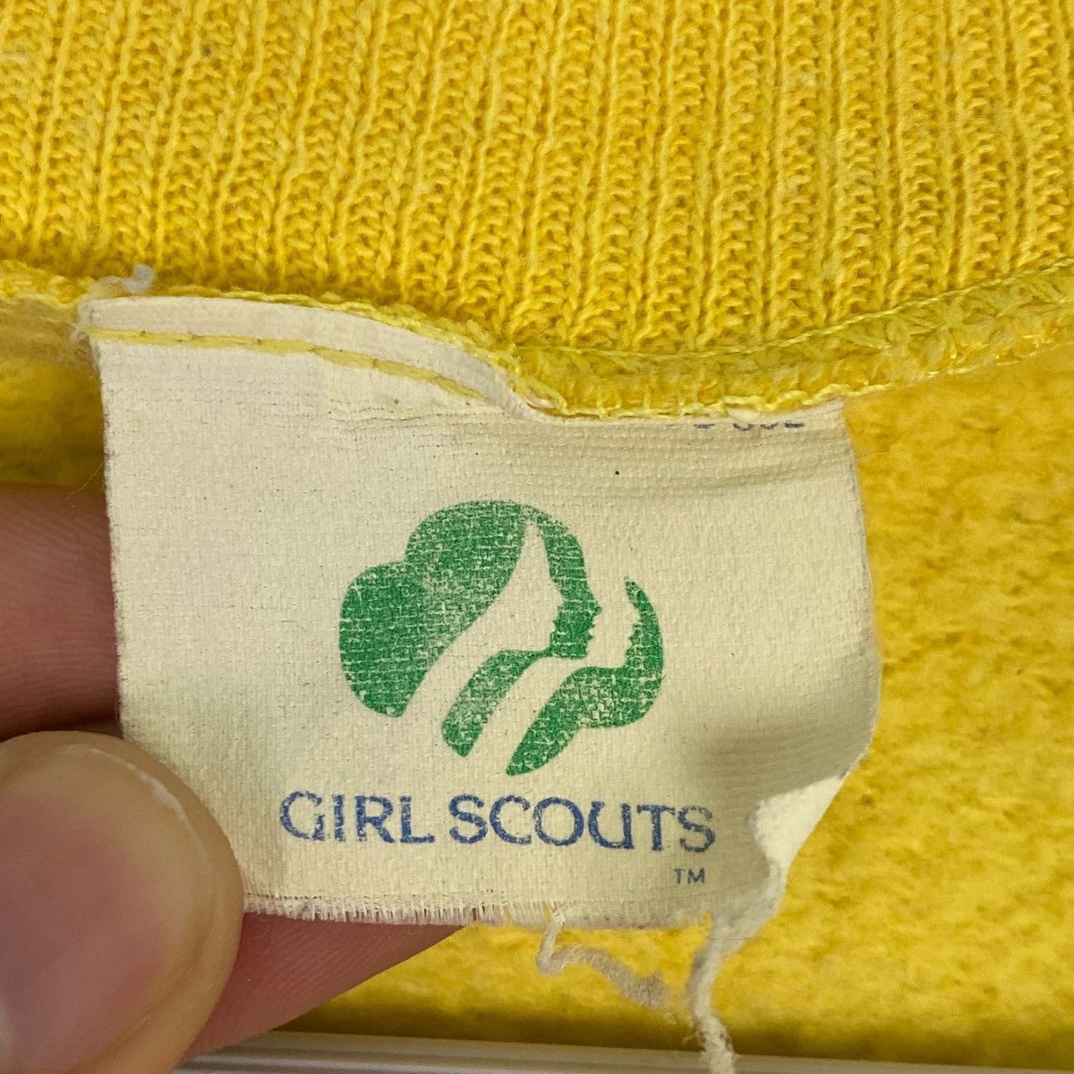 Other Vintage Girl Scout Print Crewneck Sweatshirt Yellow Size M Size M / US 6-8 / IT 42-44 - 6 Thumbnail