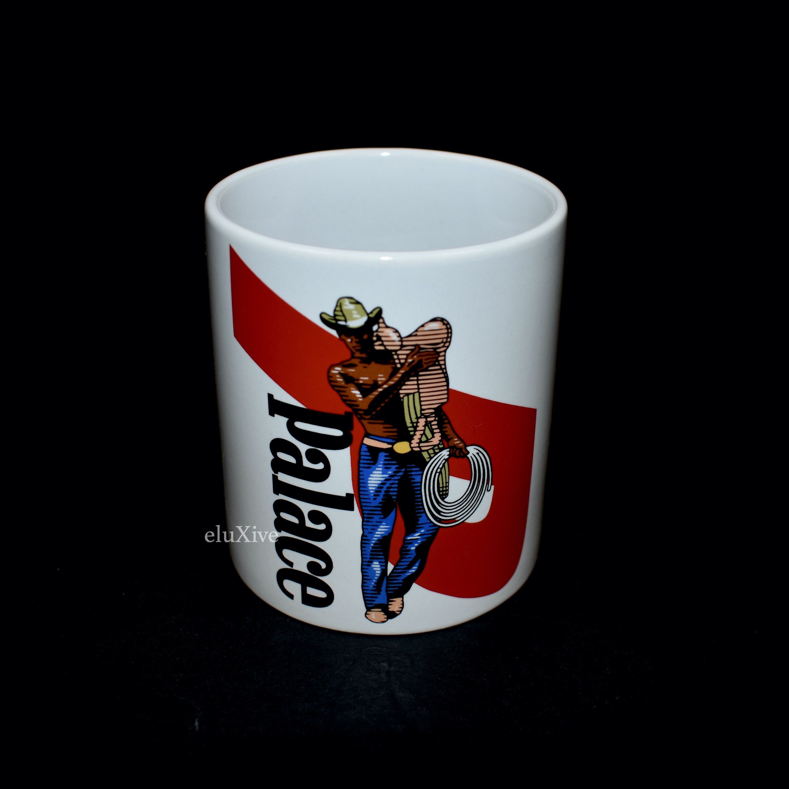 Palace Palace Marlboro Man Saves Logo Ceramic Mug DS Size ONE SIZE - 1 Preview