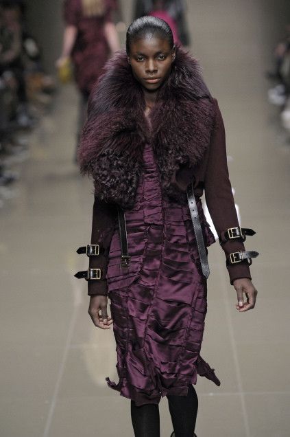 Burberry Prorsum F/W 2010 RUNWAY MONGOLIAN LAMB FUR JACKET Size XS / US 0-2 / IT 36-38 - 1 Thumbnail