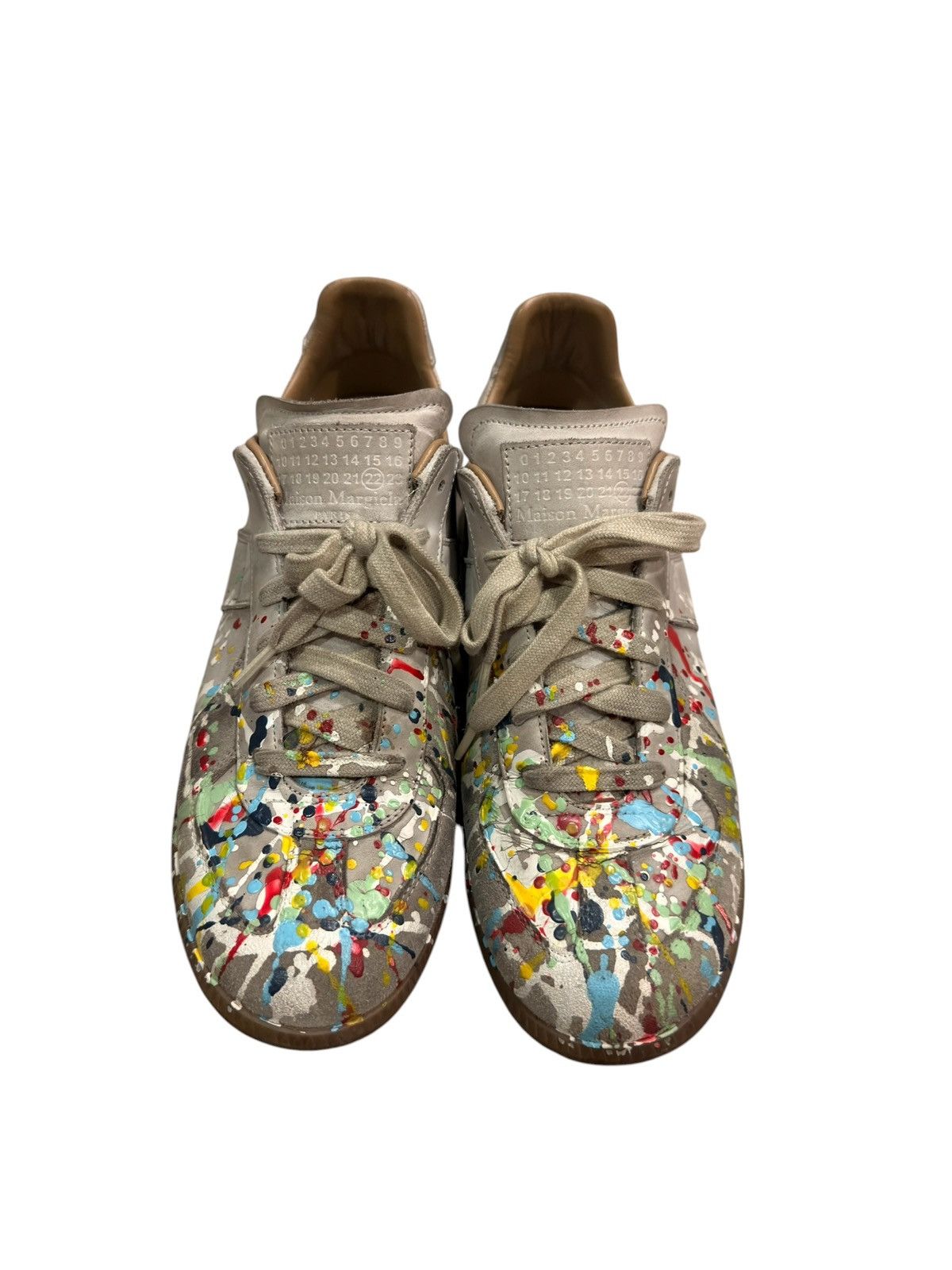 Maison Margiela GAT Low Paint Splatter Size US 9.5 / EU 42-43 - 1 Thumbnail