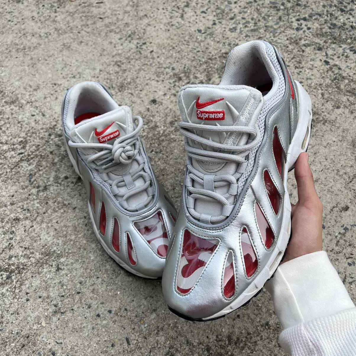 Nike × Supreme Nike x Supreme Air Max 96 (Men’s 10) Size US 10 / EU 43 - 1 Thumbnail