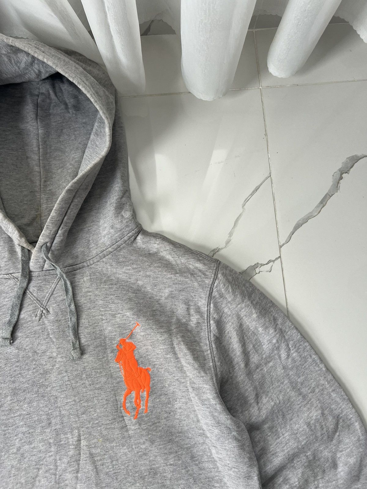 Polo Ralph Lauren 90’s POLO RALPH LAUREN OLD MONEY Y2K BIG LOGO 3 HOODIE Size US M / EU 48-50 / 2 - 2 Thumbnail