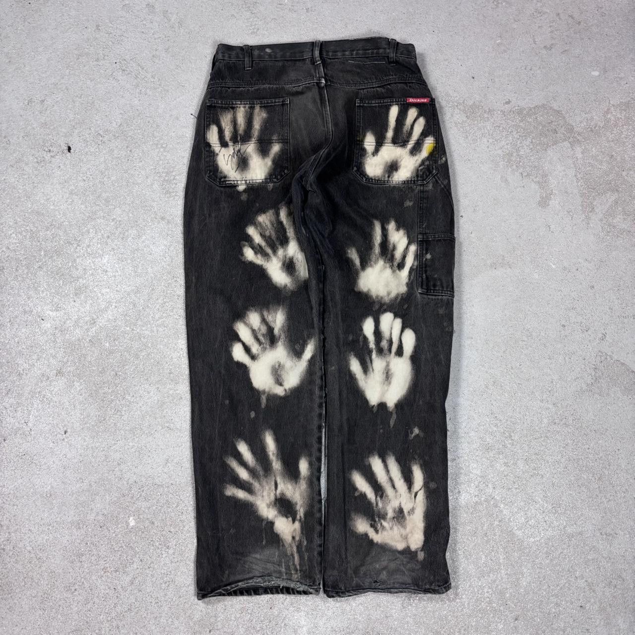 Japanese Brand × Vintage Distressed japanese jeans Size US 36 / EU 52 - 4 Thumbnail