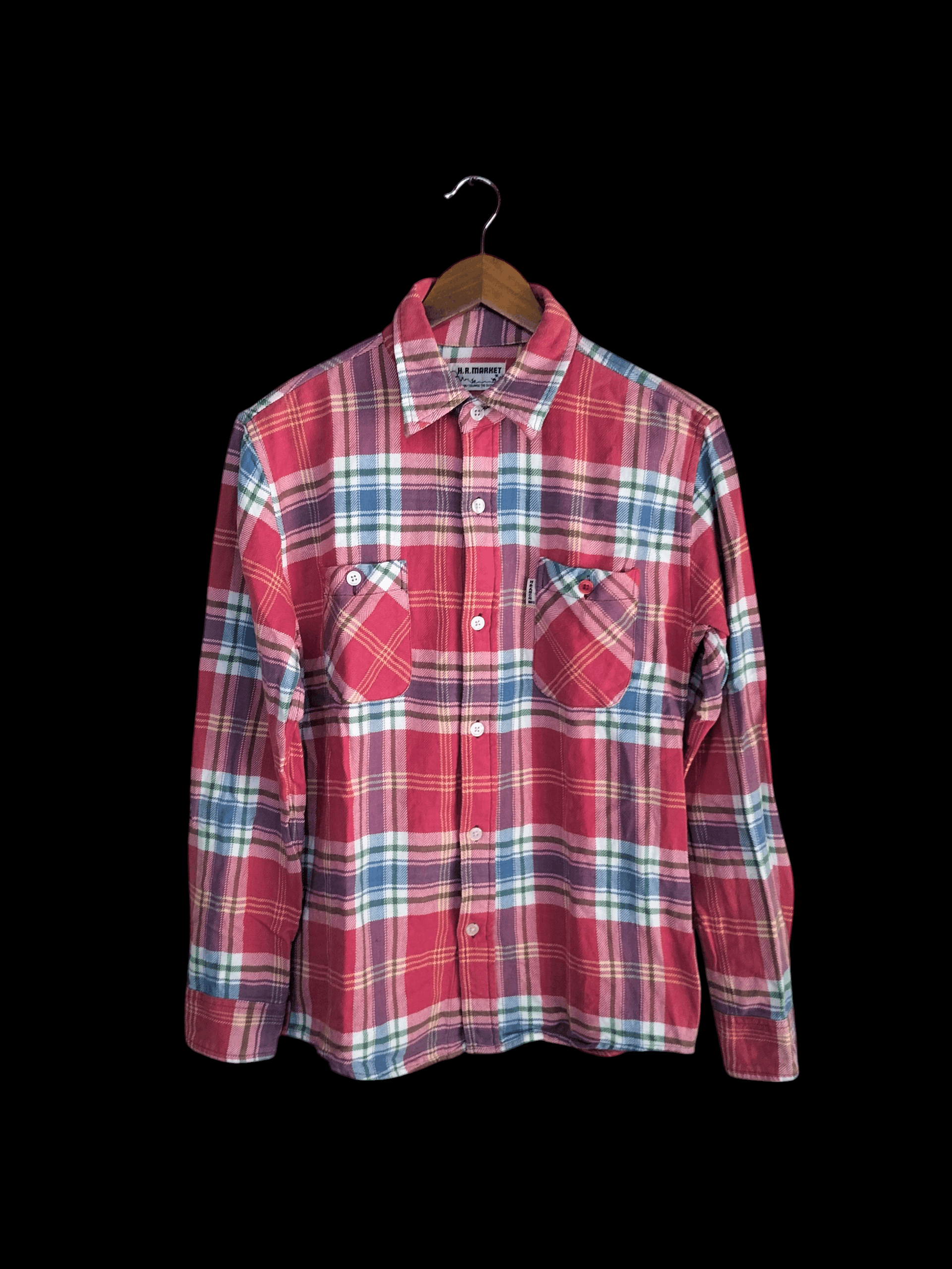 HOLLYWOOD RANCH MARKET H.R market flannel Size US M / EU 48-50 / 2 - 1 Thumbnail