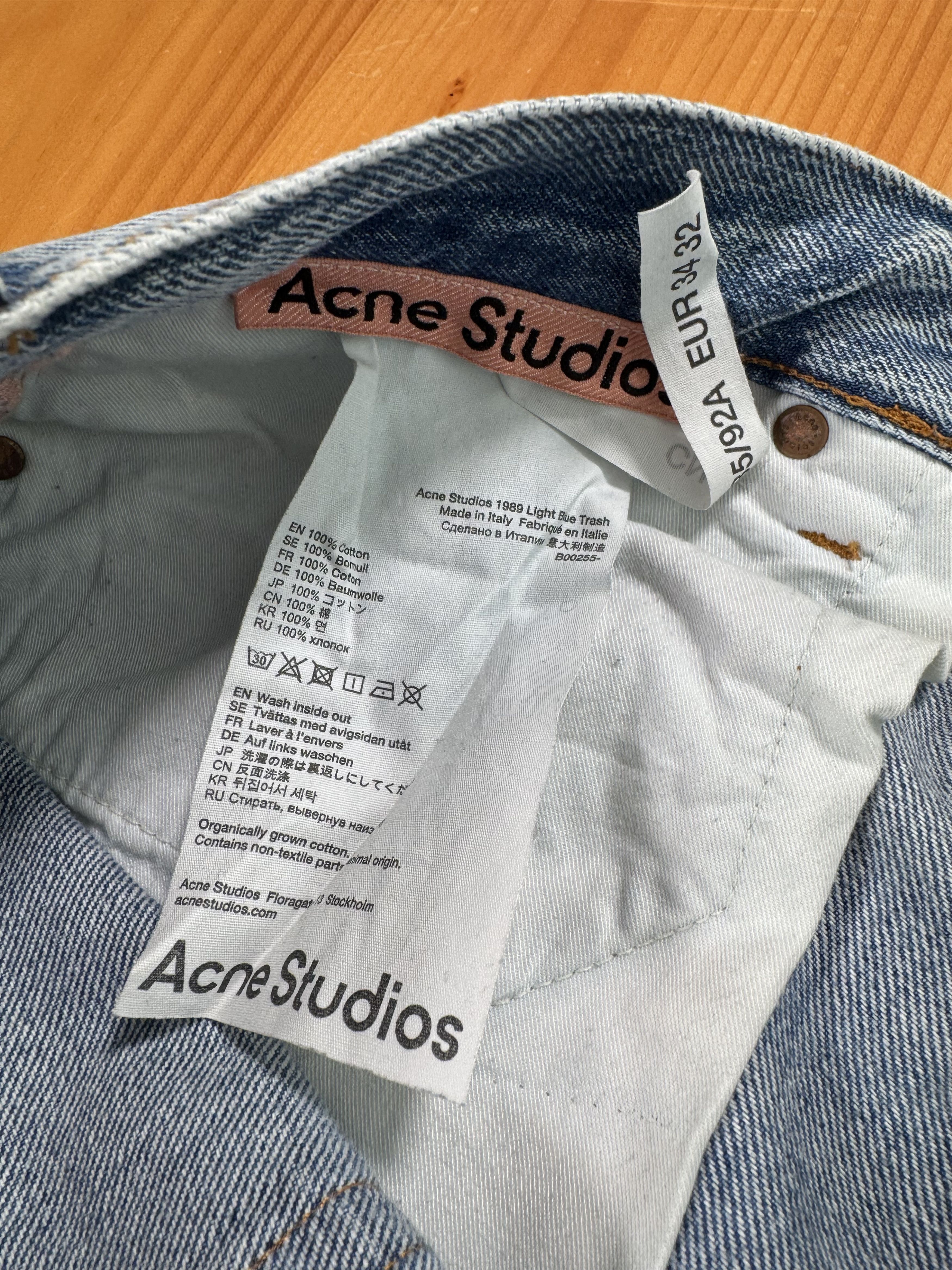 Acne Studios Acne Studios Baggy Washed Denim Jeans Size US 36 / EU 52 - 9 Thumbnail