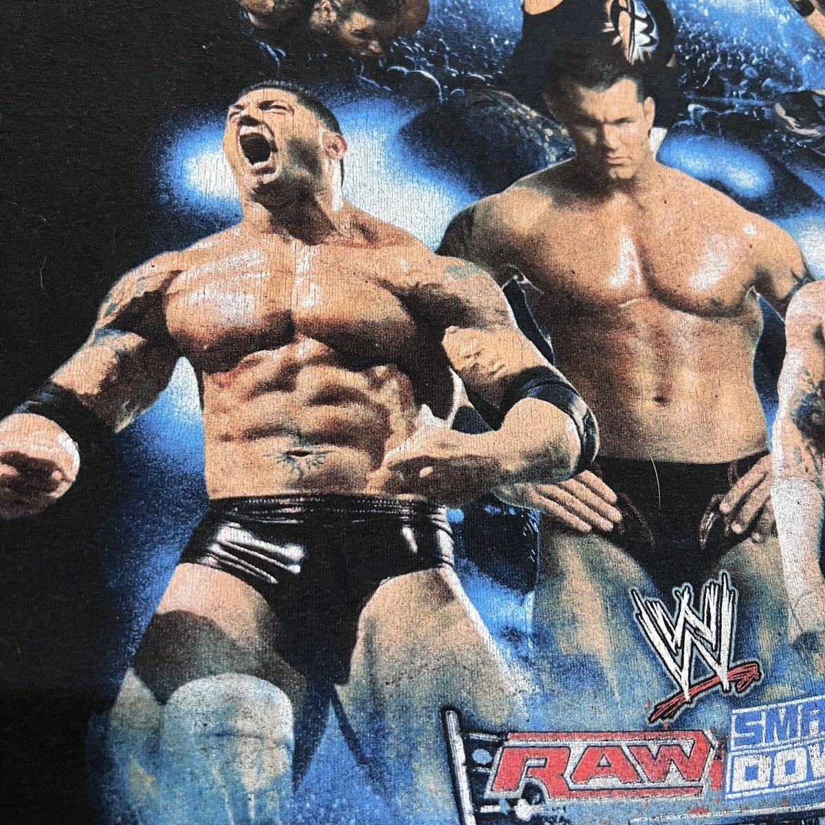 WCW/nWo × WWE × WWF Vintage Y2K Smack Down Raw Wrestling Promo Tee XL ECW Size US XL / EU 56 / 4 - 13 Thumbnail