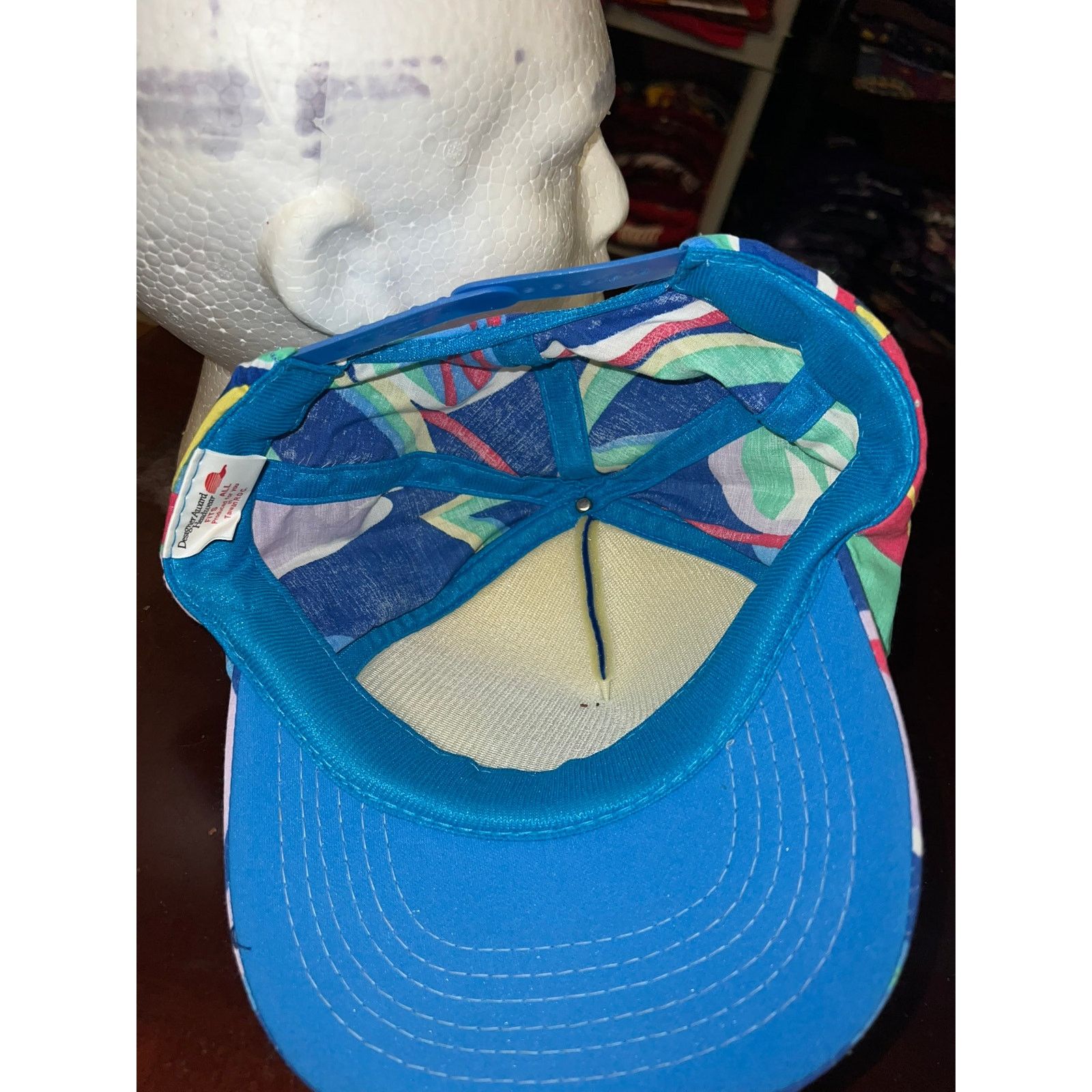 Vintage Vintage Seagrams Hat Seagram's Coolers Alcohol Drink Blue Size ONE SIZE - 8 Thumbnail