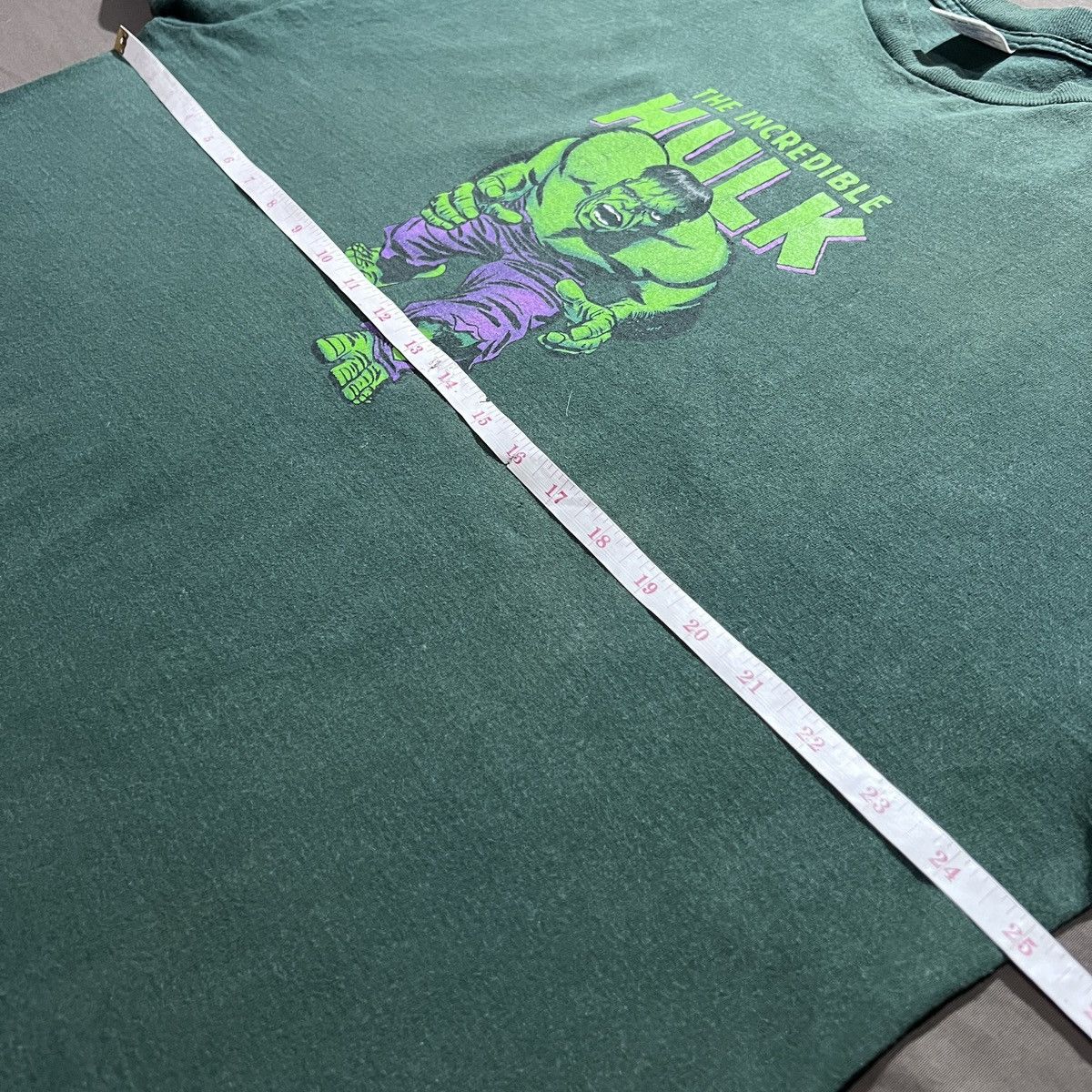 Marvel Comics Vintage 2000s Hulk Tee 2XL Faded Size US XXL / EU 58 / 5 - 9 Thumbnail