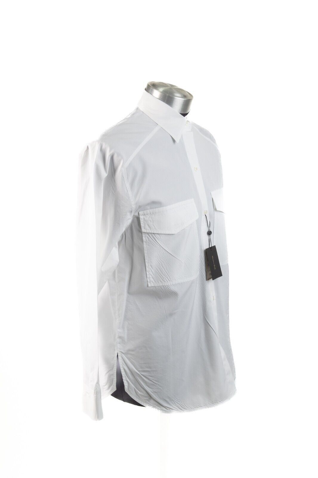 Massimo Dutti NEW Massimo Dutti Shirt Mens Small White Casual Fit Button Size US S / EU 44-46 / 1 - 7 Thumbnail