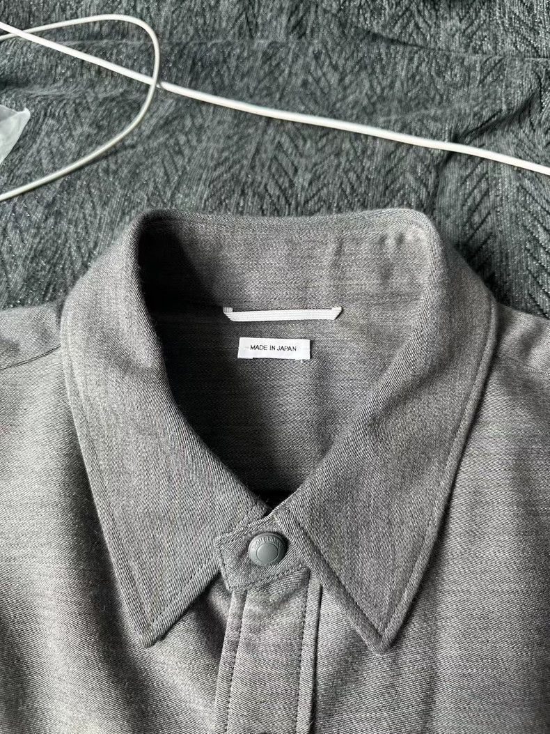 Thom Browne Thom Browne size3 Double-breasted wool shirt jacket Size US L / EU 52-54 / 3 - 3 Thumbnail